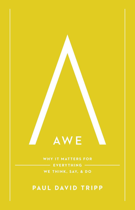 Awe: Why It Matters for Everything We Think, Say, and Do by Paul David Tripp