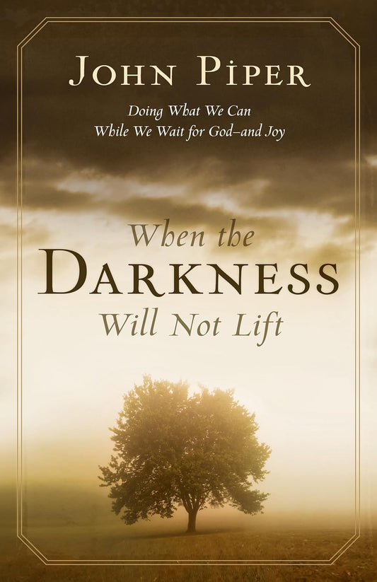 When the Darkness Will Not Lift: Doing What We Can While We Wait for God and Joy by John Piper