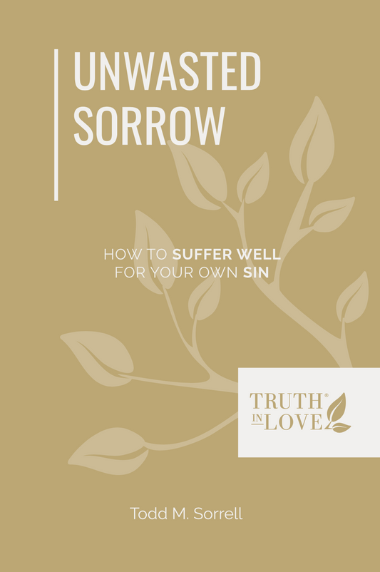 Unwasted Sorrow: How to Suffer Well for Your Own Sin by Todd M. Sorrell